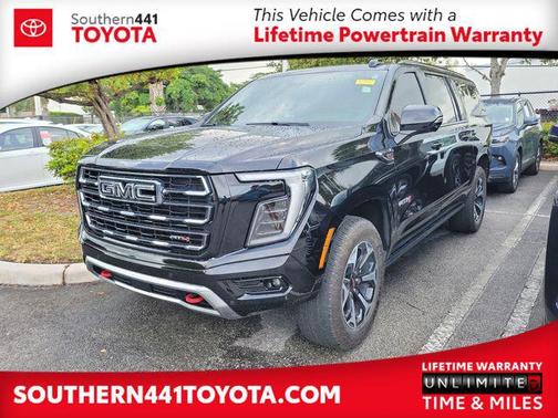 Onyx Black 2025 GMC Yukon XL 4WD AT4