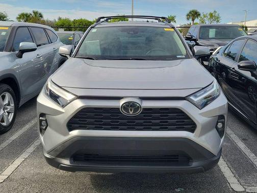 Silver Sky Metallic 2024 Toyota RAV4 XLE Premium