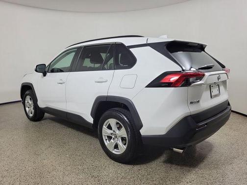 Super White 2021 Toyota RAV4 XLE