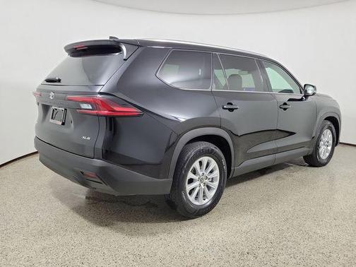 Midnight Black Metallic 2025 Toyota Grand Highlander XLE