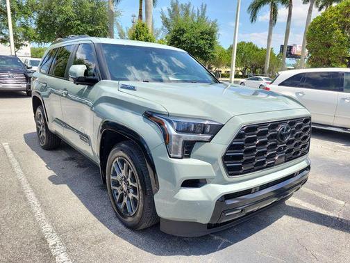 Lunar Rock 2025 Toyota Sequoia Platinum