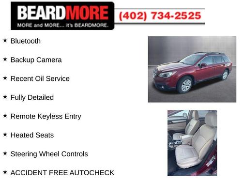 2017 Subaru Outback 2.5i Premium