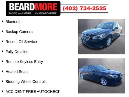 2015 Subaru Legacy 2.5i Premium