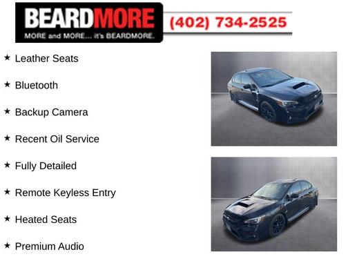 2018 Subaru WRX Limited