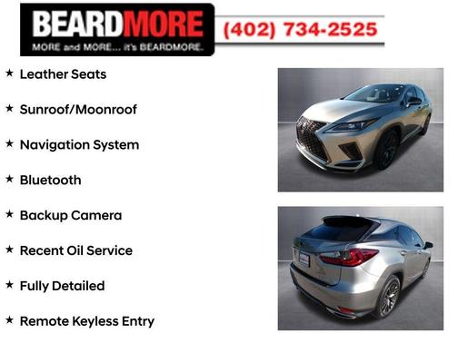 2020 Lexus RX 350 F Sport Performance