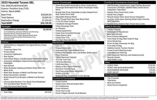 2023 Hyundai TUCSON SEL