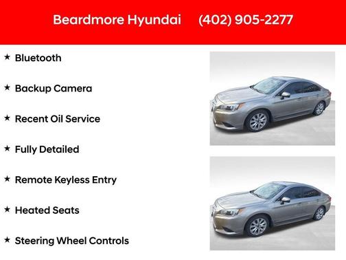 2016 Subaru Legacy 2.5i Premium