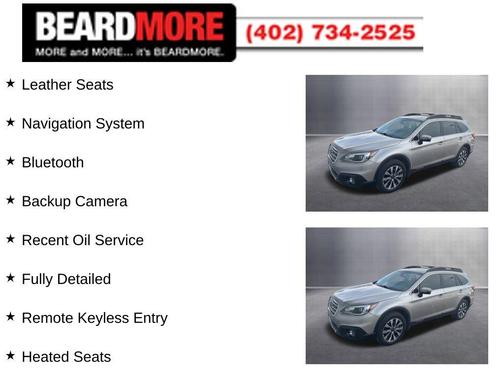 2017 Subaru Outback 2.5i Limited