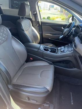 Lagoon Blue 2021 Hyundai SANTA FE HEV Limited