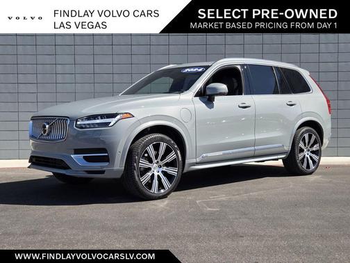 Metallic 2024 Volvo XC90 Recharge Plug-In Hybrid T8 Ultimate Bright Theme 7-Seater