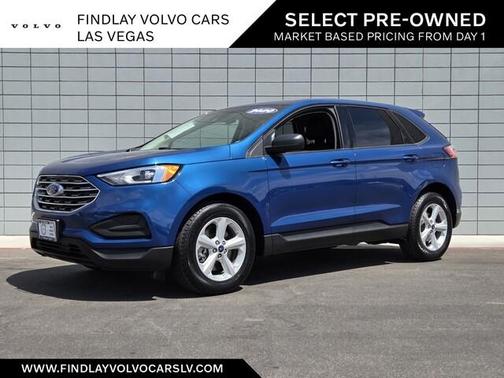 Atlas Blue Metallic 2020 Ford Edge SE