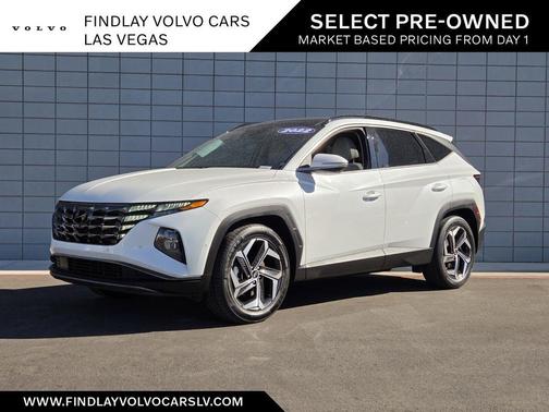 Quartz White 2022 Hyundai TUCSON Limited