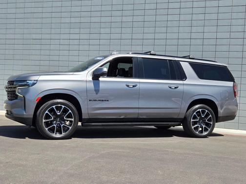Satin Steel Metallic 2021 Chevrolet Suburban RST