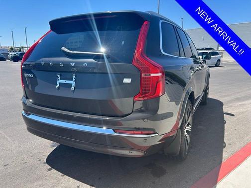 Platinum Gray Metallic 2024 Volvo XC90 Recharge Plug-In Hybrid T8 Ultimate Bright Theme 7-Seater