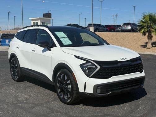 Snow White Pearl 2024 Kia Sportage Plug-In Hybrid X-Line