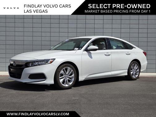 White 2020 Honda Accord LX 1.5T