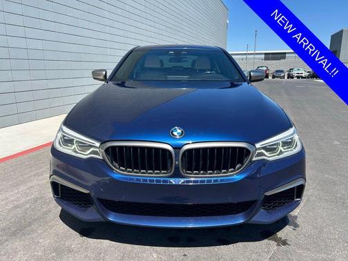 Mediterranean Blue Metallic 2020 BMW M550 i xDrive