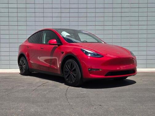 Red Multi 2022 Tesla Model Y Long Range