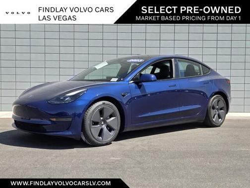 Deep Blue Metallic 2023 Tesla Model 3 Base