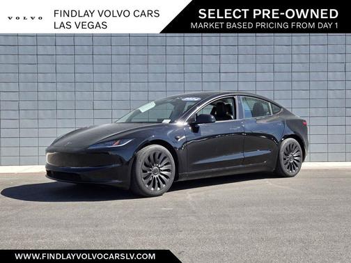 Black 2024 Tesla Model 3 Long Range