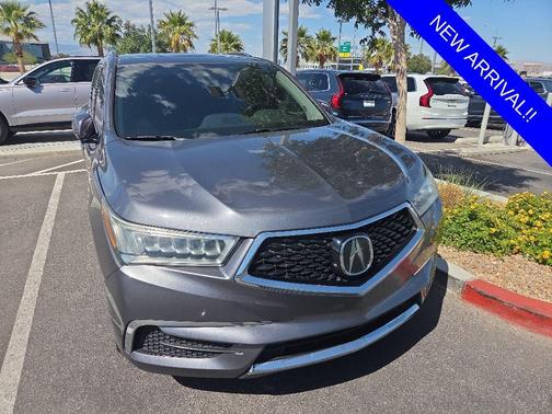 Modern Steel Metallic 2017 Acura MDX 3.5L w/Technology Package