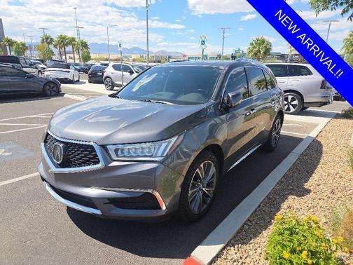 Modern Steel Metallic 2017 Acura MDX 3.5L w/Technology Package