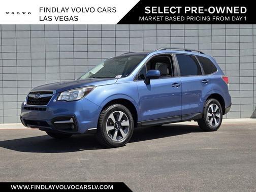 Quartz Blue Pearl 2017 Subaru Forester 2.5i Premium