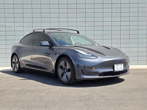 Midnight Silver Metallic 2018 Tesla Model 3 Long Range
