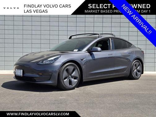 Midnight Silver Metallic 2018 Tesla Model 3 Long Range
