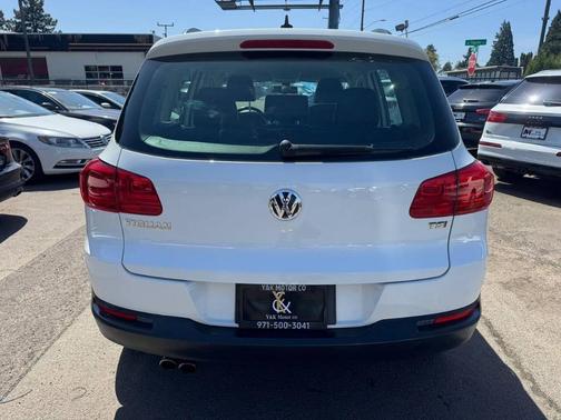 Pure White 2016 Volkswagen Tiguan S
