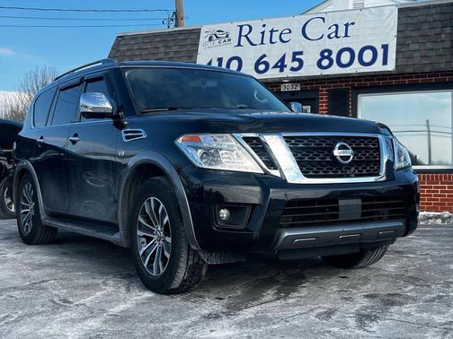 Super Black 2019 Nissan Armada SL