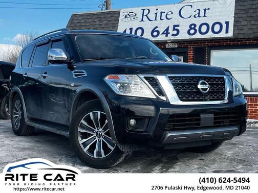 Super Black 2019 Nissan Armada SL