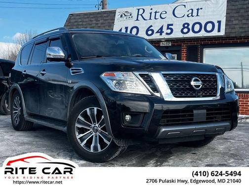 Super Black 2019 Nissan Armada SL