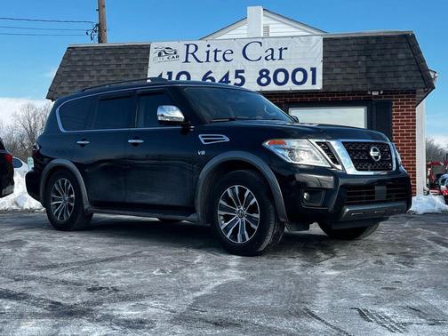 Super Black 2019 Nissan Armada SL