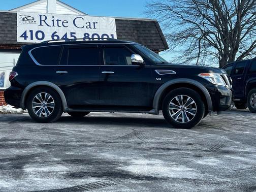 Super Black 2019 Nissan Armada SL