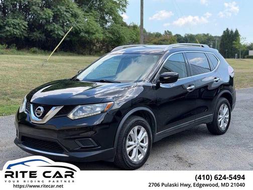 Super Black 2014 Nissan Rogue SL
