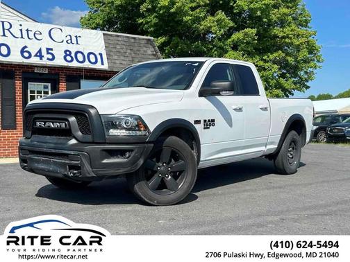 Bright White Clearcoat 2019 RAM 1500 Classic Warlock Quad Cab 4x2 6'4' Box