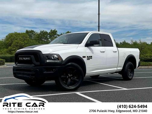 Bright White Clearcoat 2019 RAM 1500 Classic Warlock Quad Cab 4x2 6'4' Box