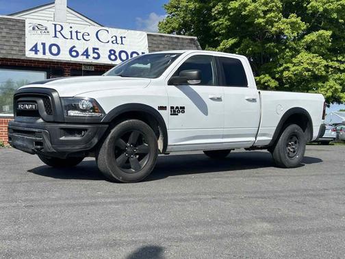 Bright White Clearcoat 2019 RAM 1500 Classic Warlock Quad Cab 4x2 6'4' Box