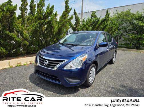 Deep Blue Pearl 2019 Nissan Versa 1.6 SV