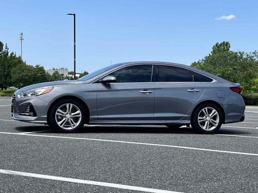 Machine Gray 2018 Hyundai SONATA Limited