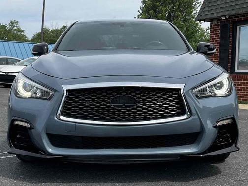 Slate Gray 2021 INFINITI Q50 3.0t RED SPORT 400