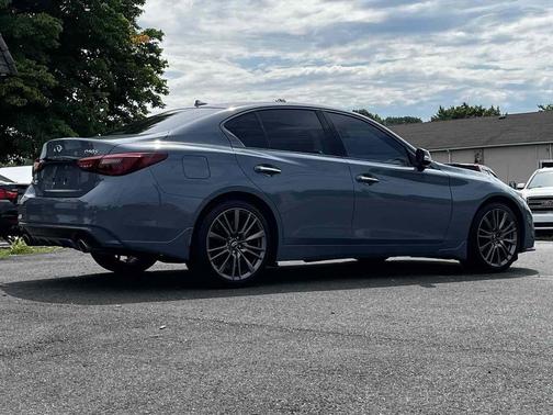 Slate Gray 2021 INFINITI Q50 3.0t RED SPORT 400
