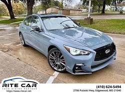 Slate Gray 2021 INFINITI Q50 3.0t RED SPORT 400
