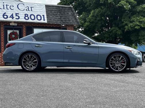 Slate Gray 2021 INFINITI Q50 3.0t RED SPORT 400