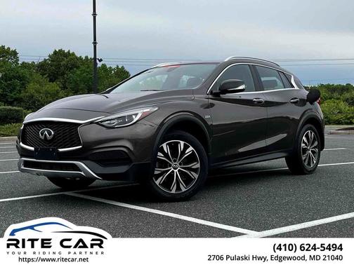 Chestnut Bronze 2018 INFINITI QX30 LUXE