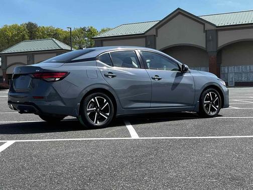 Atlantic Gray Metallic 2024 Nissan Sentra SV