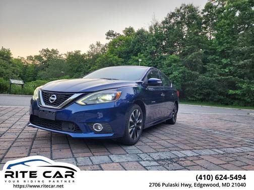 Deep Blue Pearl 2019 Nissan Sentra SR