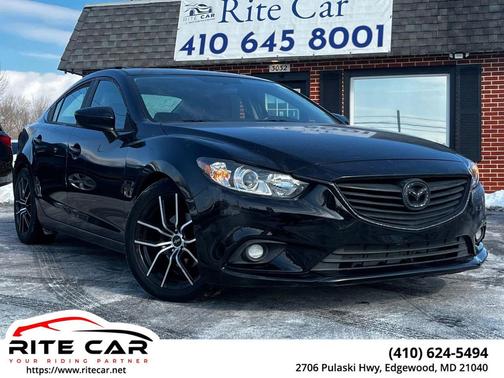 Jet Black Mica 2015 Mazda Mazda6 i Sport
