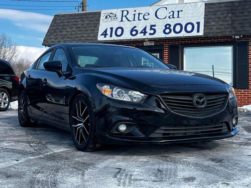 Jet Black Mica 2015 Mazda Mazda6 i Sport